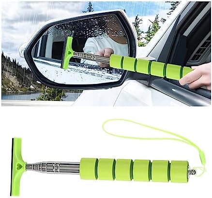AICEL Car Side Mirror Squeegee, Rearview Mirror Wiper by AICEL
