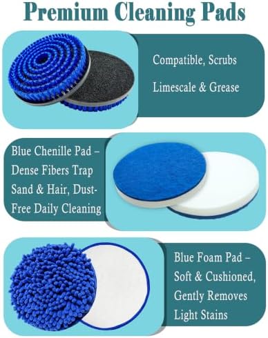 6-Pack Replacement Brush & Pads Compatible - Image 7