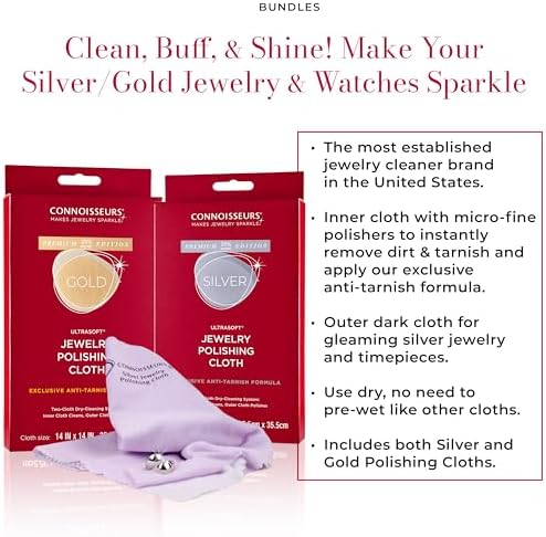 CONNOISSEURS - Extra Large Polishing Cloth Bundle - 14x14 Inches - Image 3