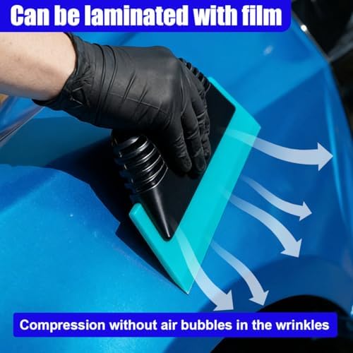Small Squeegee, Soft Rubber PPF Car Window Tint Squeegee, Vinyl Wrap Scraper - Image 4