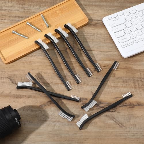 10 Pcs Small Cleaning Brushes Double-Ended Detail Cleaning Brush - Image 7