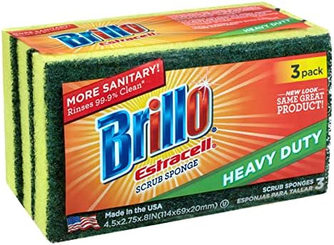 Brillo: Estracell Heavy Duty Scrub Sponge by BRILLO