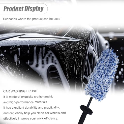 ZIMISI Car Wheel Cleaner Brush, Soft Microfiber Wheel Rim Cleaner, Non Scratch - Image 5