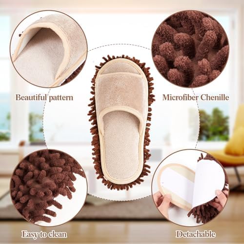 Jecery Microfiber Mop Slipper - Image 5