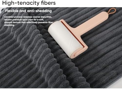 Luxury 3-Piece Quick-Dry Bath Towel Set – Ultra Soft Microfiber Towels - Image 4