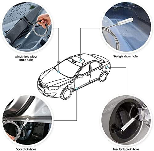 Long Wire Brush sunroof Drain Cleaning Tool - Image 3