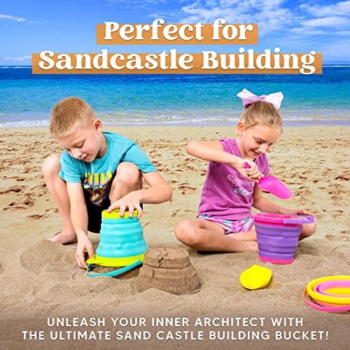 JOYIN Foldable Beach Bucket Set - Image 2