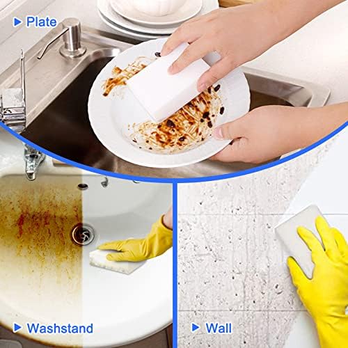 100Pack Magic Sponge Eraser, Extra Thick Melamine Foam Sponge in Bulk - Image 4