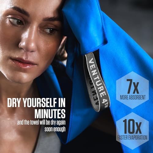 VENTURE 4TH Quick Dry Microfiber Towel - Image 4
