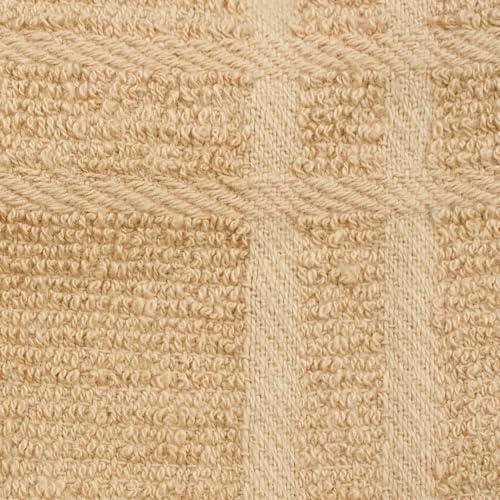 Ritz Premium 100% Cotton Solid and Multi Check Kitchen Tie Towel, Super Soft - Image 2