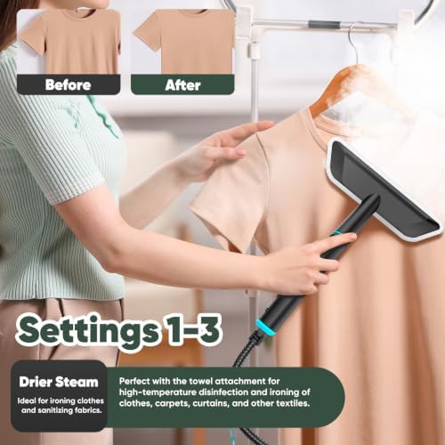 Steam Cleaner for Home, Pressurized Handheld Steamer - Image 6