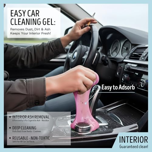 Car Cleaning Gel, Reusable Car Cleaning Putty - Image 4
