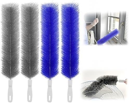 Bendable Microfiber Head, 2026 Fan Cleaner Brush Reusable Dust Remover Washable by TAIRUNF