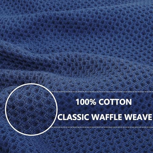 Homaxy 100% Cotton Waffle Weave Kitchen Dish Cloths 15-Pack - Image 2