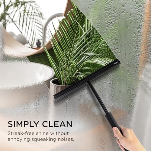 Telescopic Shower Squeegee Black - - Image 6