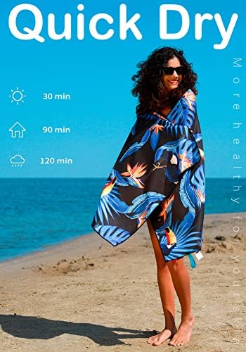 Widdonen Microfiber Beach Towel, Extra Large 2 Pack-71x32 - Image 5
