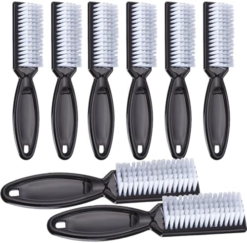 Handle Grip Nail Cleaning Brush, Hand Fingernail Cleaner Brush Manicure Tools by SQULIGT