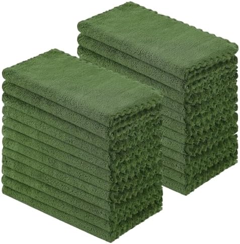 Kitinjoy 24 Pack Kitchen Cloths Dish Towels by Kitinjoy