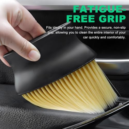 Car Interior Dust Brush, Scratch-Free Auto Detailing Brush - Image 5