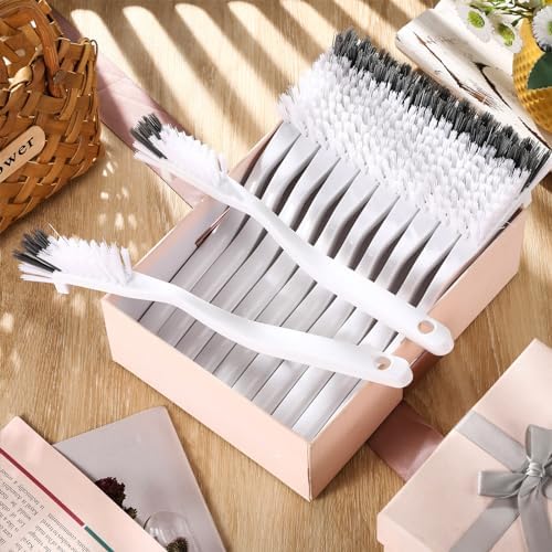 Yinkin 12 Pcs Kitchen Scrub Brushes Cleaning, Right Angle Mini - Image 5