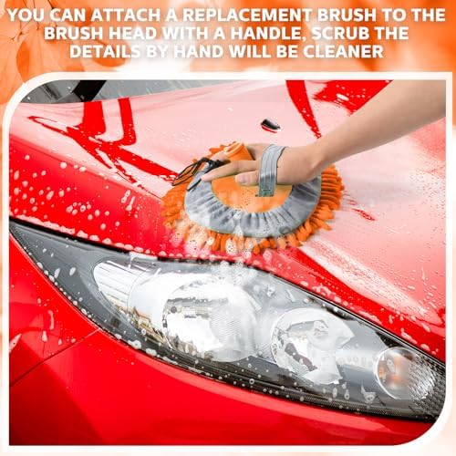 Layhit 5 Pcs Car Wash Mitt Set, Brush Not Included - Image 5