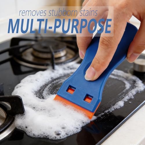 Razor Blade Scraper Tool with Blades, Window Glass Scraper - Image 3