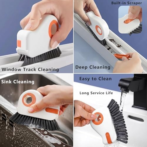 CRAFNEW 15Pcs Window Track Cleaning Brush, Small Crevice Cleaning Tools - Image 2