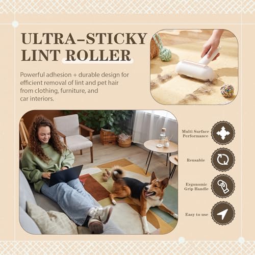 Sliner 2 Pack Reusable Lint Roller - Image 6