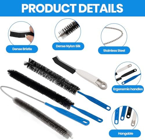 Dryer Lint Trap Cleaning Brush Set, Dryer Vent Cleaner Kit - Image 6