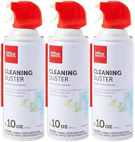 Office Depot Cleaning Duster, 10 Oz Compressed Canned Air - Image 2