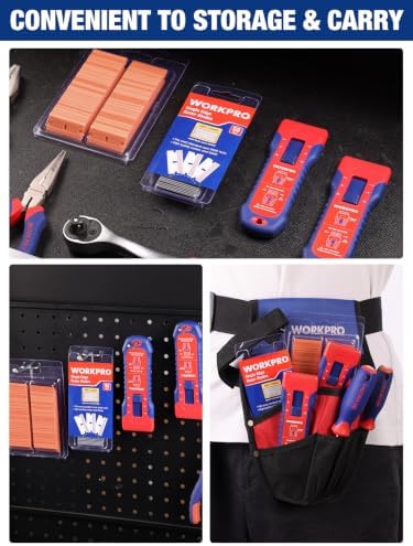 WORKPRO 2-Pack Retractable Razor Scrapers - Image 5