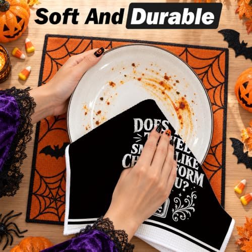Cute Ghost Kitchen Towels Set of 2 - Image 7