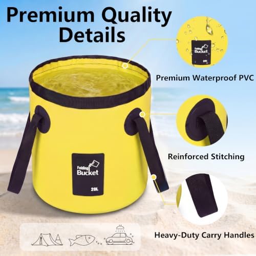 5 Gallon Collapsible Bucket - Image 3