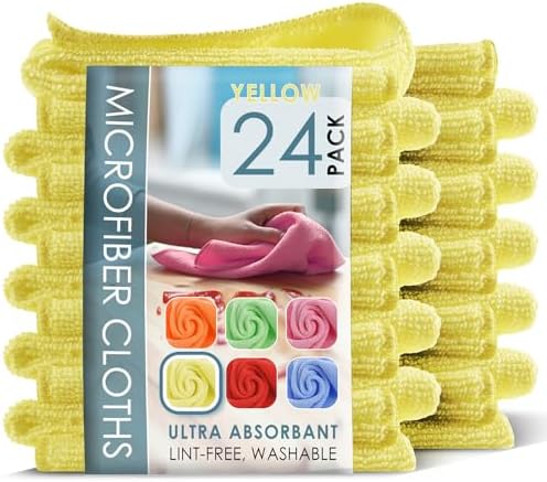 Hearth & Harbor Microfiber Cleaning Cloth Towels by HearthHarbor