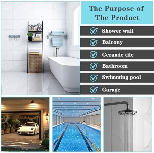 Floor Scrub Brush for Cleaning Bathroom, Garage and Deck - Image 7