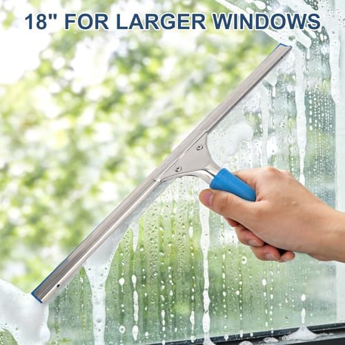 18” Professional Squeegee for Window Cleaning - Image 5