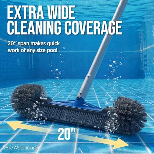 Best Choice Products 20" Pool Brush Head - Image 4