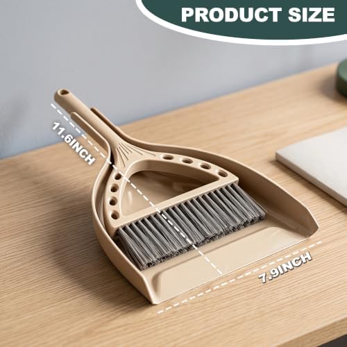Mini Broom and Dustpan Set Small Hand Broom - Image 4