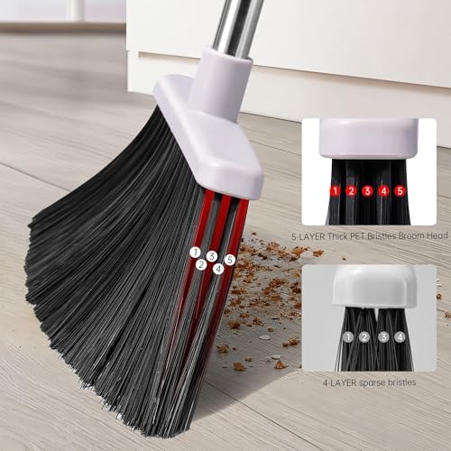 Broom with Dustpan Combo Set, Hand Broom and Dustpan Set - Image 5