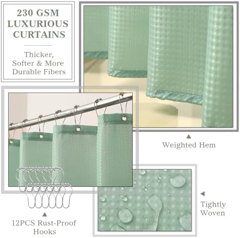 Sage Green Bathroom Accessories Set Complete - Image 6
