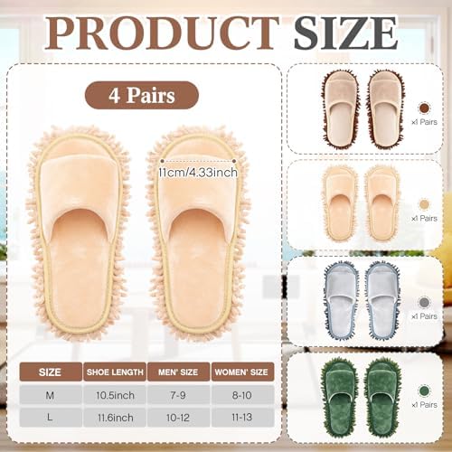 Jecery Microfiber Mop Slipper - Image 4