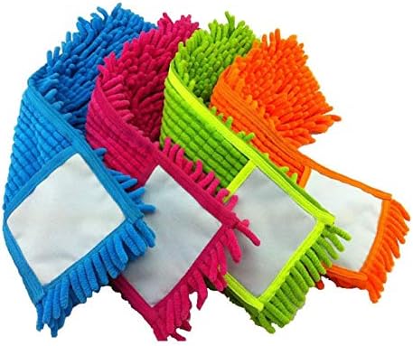 Set of 4 Microfiber Dust Mop Refills by SHEBAKING