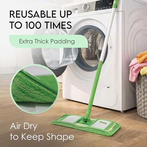 Reusable Pads Compatible with Swiffer Sweeper Mops - Image 4