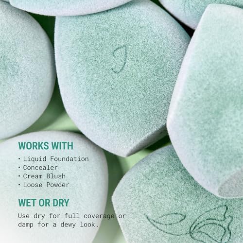 JUNO & Co. Microfiber Makeup Sponge, Dual Layer Technology - Image 4