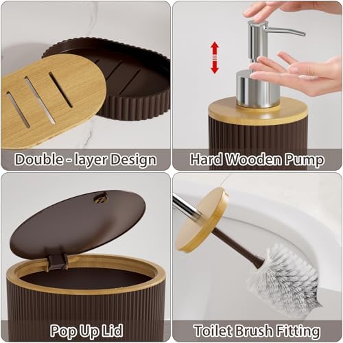 10PC Bathroom Accessories Set - Image 4