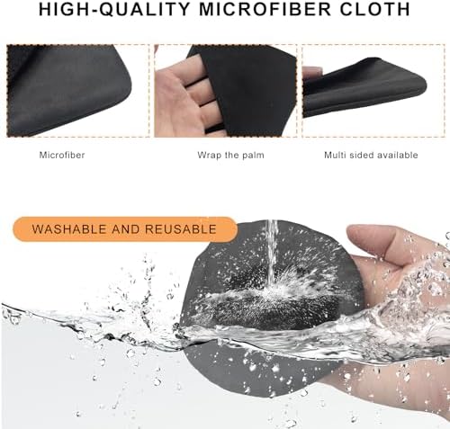 2 PCS Car Screen Cleaner, Square Microfiber Cloth Non-Scratch Auto Touchscreen - Image 3