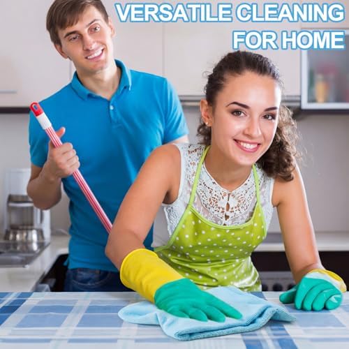 Nuenen Car Microfiber Clean Cloths, Light Blue, 16 x 16 Inch - Image 5
