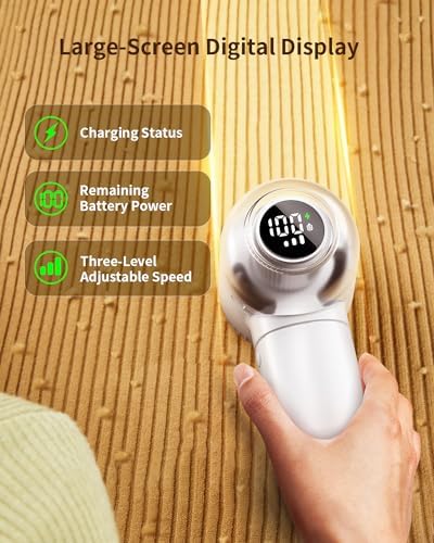 coldSky Fabric Shaver Large Lint Remover - Image 4