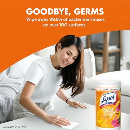 Lysol Disinfecting Wipes, 80 ct. - Image 5