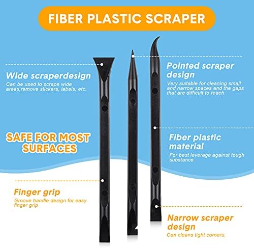 Honoson 9 Pcs Cleaning Scraper Tool Detailing Picks Non Scratch - Image 2
